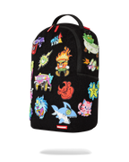 TRANCE PARTY PATCHES BACKPACK (23 VELCRO REMOVABLE PATCHES)