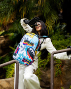 COLLAGE OF RANDOM DLXSR BACKPACK