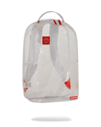 CLEAR VISION SHARKS IN PARIS - 100% ALL CLEAR DLX BACKPACK