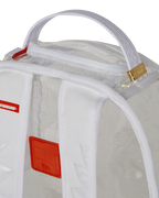 CLEAR VISION SHARKS IN PARIS - 100% ALL CLEAR DLX BACKPACK