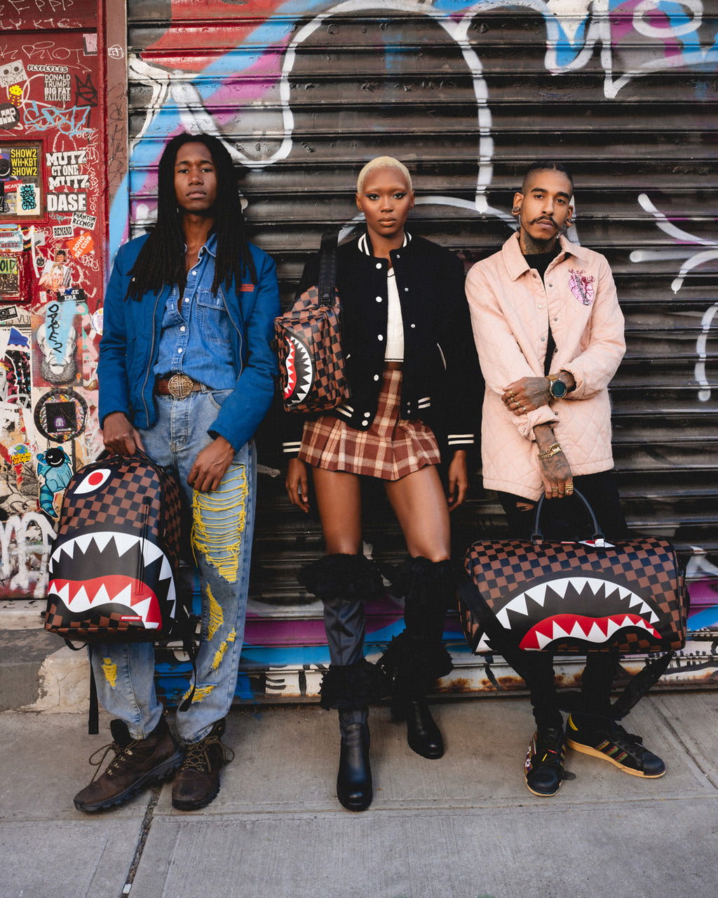 THE HANGOVER SHARK CARGO CROSSBODY