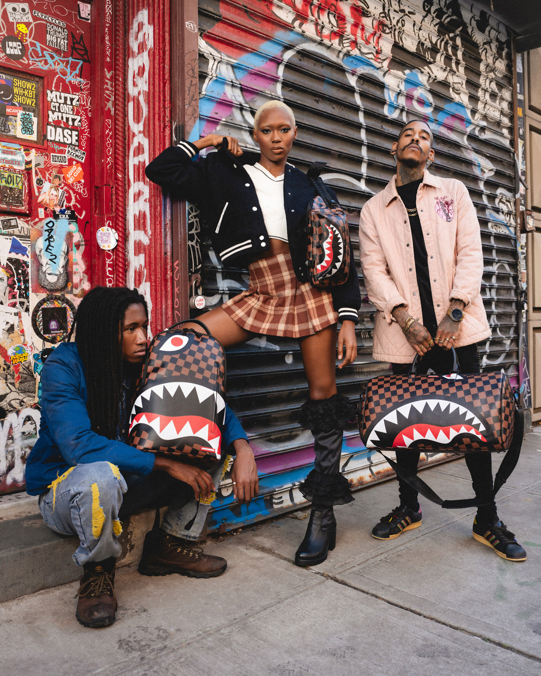 THE HANGOVER SHARK CARGO CROSSBODY