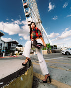 TRIPLE DECKER HEIR TO THE THRONE CROSSOVER CLUTCH