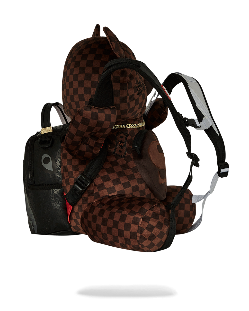 BEAR WEARING BACKPACK AS A BACKPACK