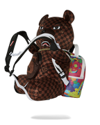 BEAR WEARING BACKPACK AS A BACKPACK