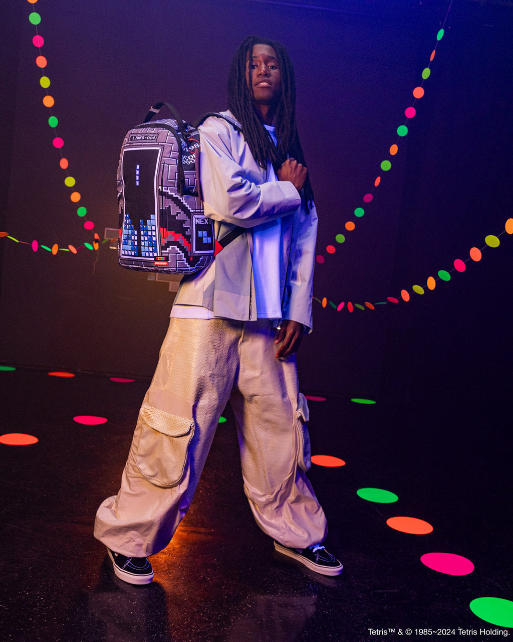 TETRIS SHARK STACKER DLXSR BACKPACK