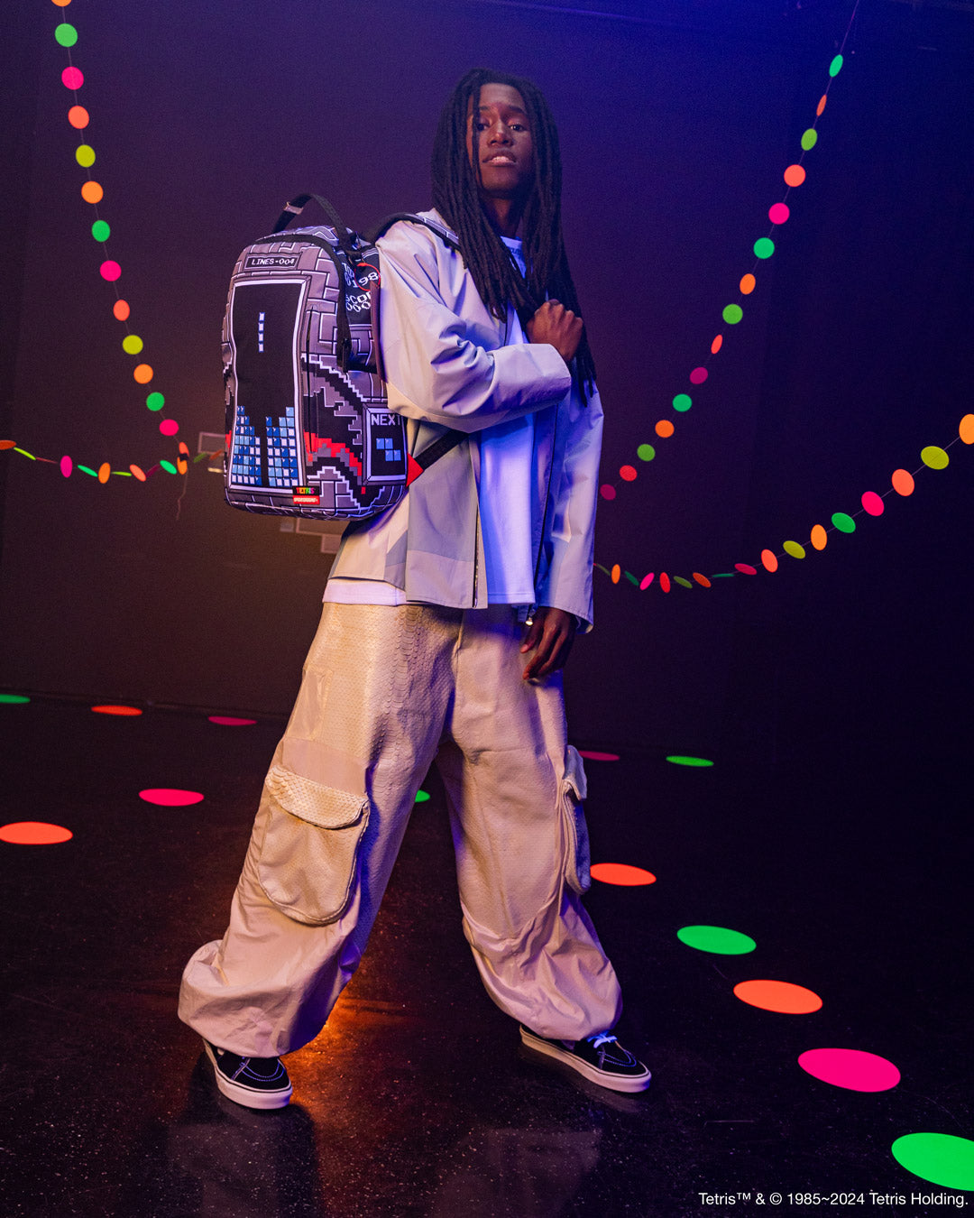 TETRIS SHARK STACKER DLXSR BACKPACK