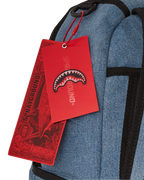 STONE WASH 3D SHARK BACKPACK