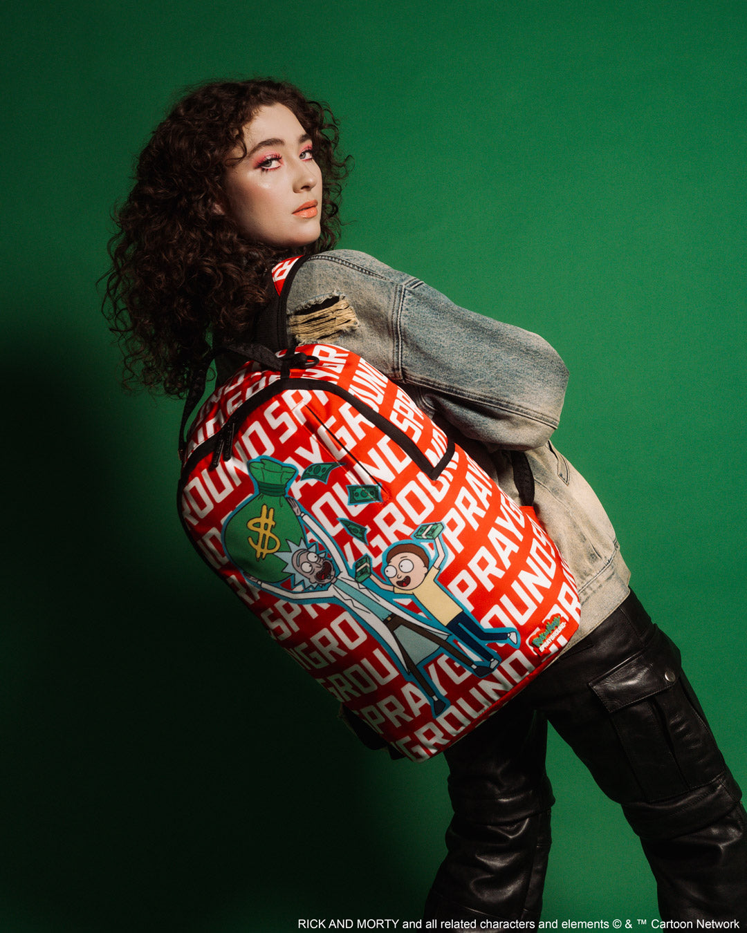 RICK & MORTY THE WORLD IS MINE DLXSR BACKPACK