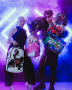 CAT WOMAN BIKER DLXSR BACKPACK