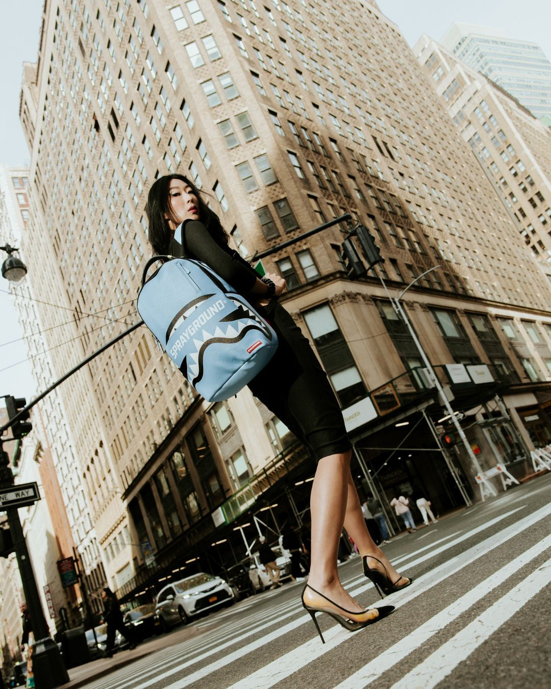 SMASH LOGO DEEP BLUE SKY DLXSV BACKPACK