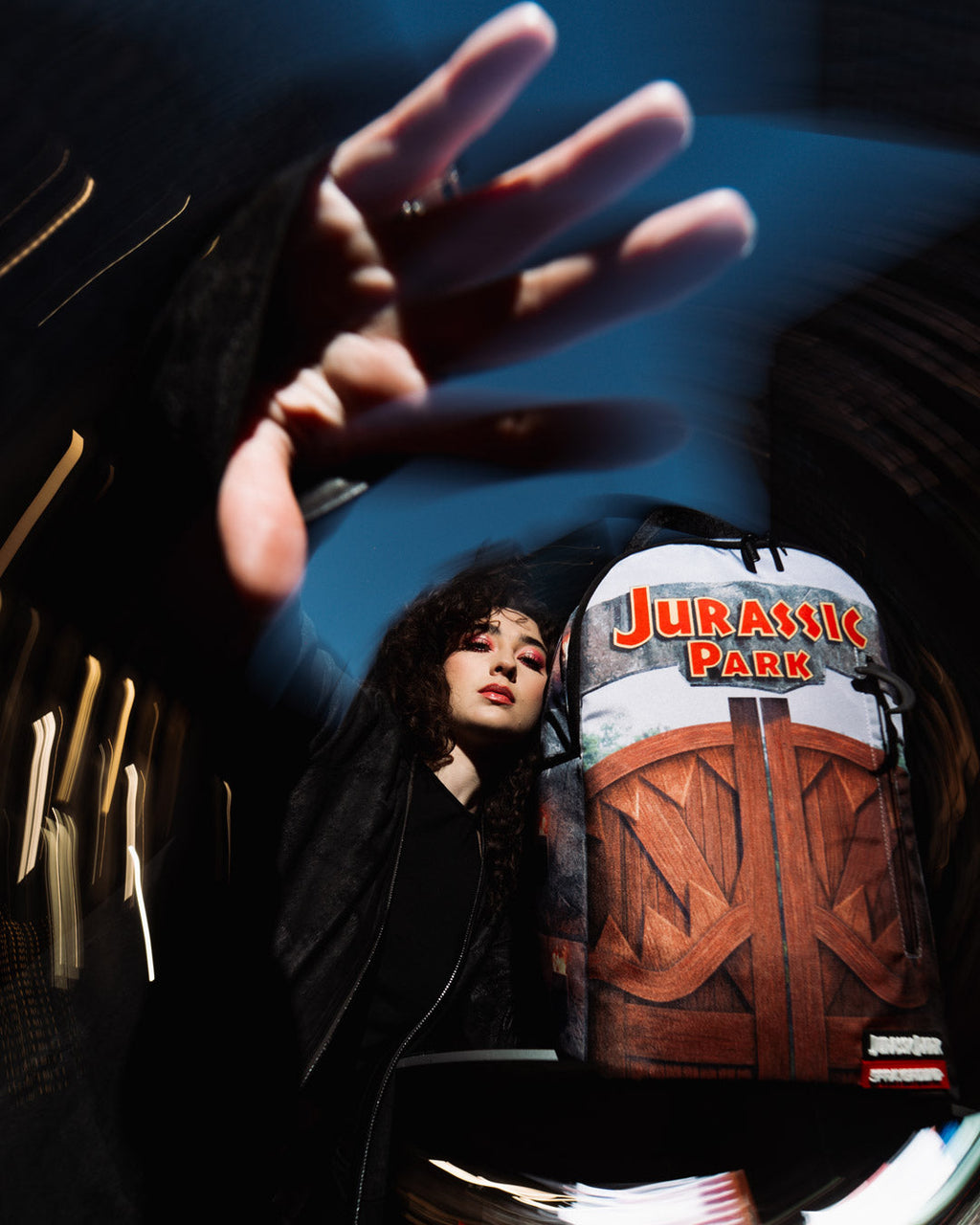 WELCOME TO JURASSIC SHARK BACKPACK