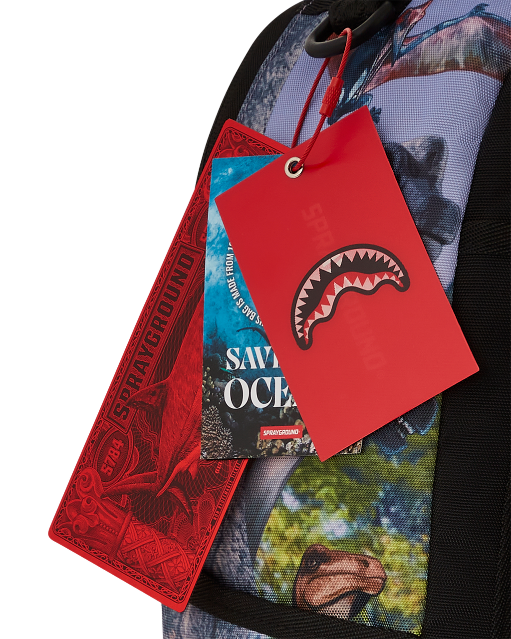WELCOME TO JURASSIC SHARK BACKPACK
