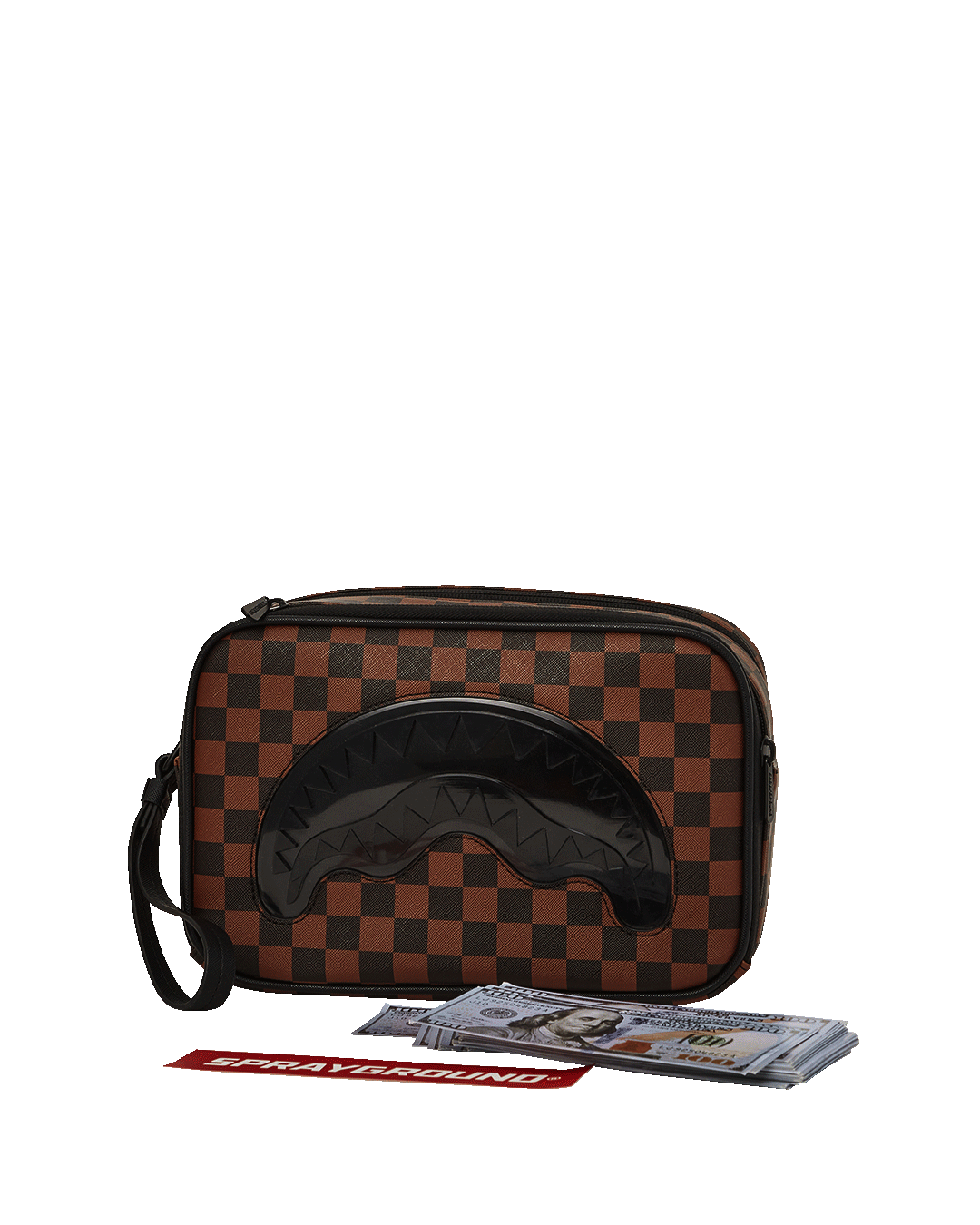 SHARKS IN PARIS CLEAR FOR TAKEOFF TOILETRY BAG