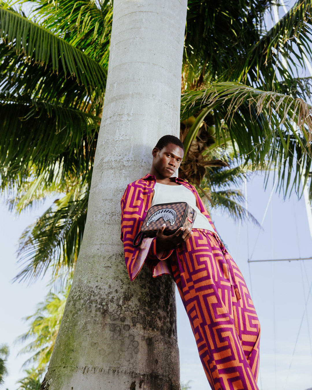 SHARKS IN PARIS CLEAR FOR TAKEOFF TOILETRY BAG