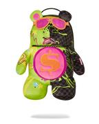 SLIME DIME MONEYBEAR TEDDYBEAR ON BACKPACK