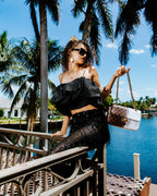 SPRAYSHARKS WORLDWIDE SHARK HANDBAG