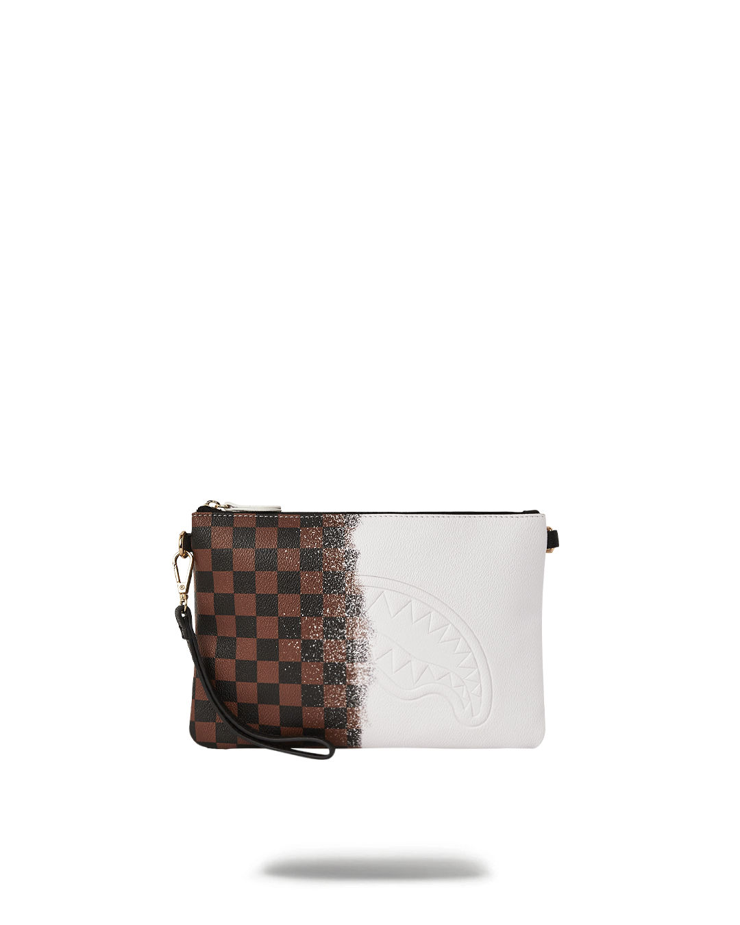 SPRAYSHARKS WORLDWIDE CROSSOVER CLUTCH W/ SHOULDER STRAP