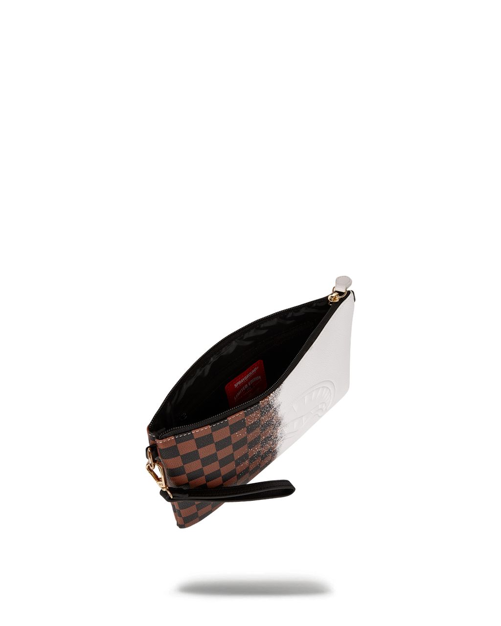 SPRAYSHARKS WORLDWIDE CROSSOVER CLUTCH W/ SHOULDER STRAP