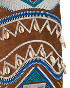 THE MET KUBA KINGDOM HEADDRESS BACKPACK