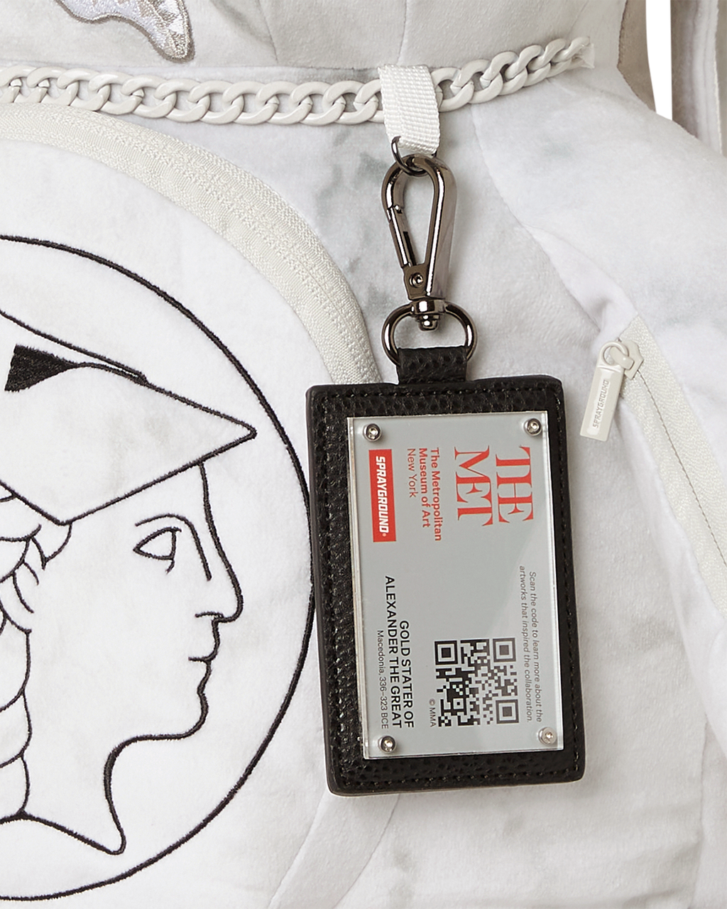 THE MET ALEXANDER THE GREAT MACEDONIAN TEDDYBEAR BACKPACK