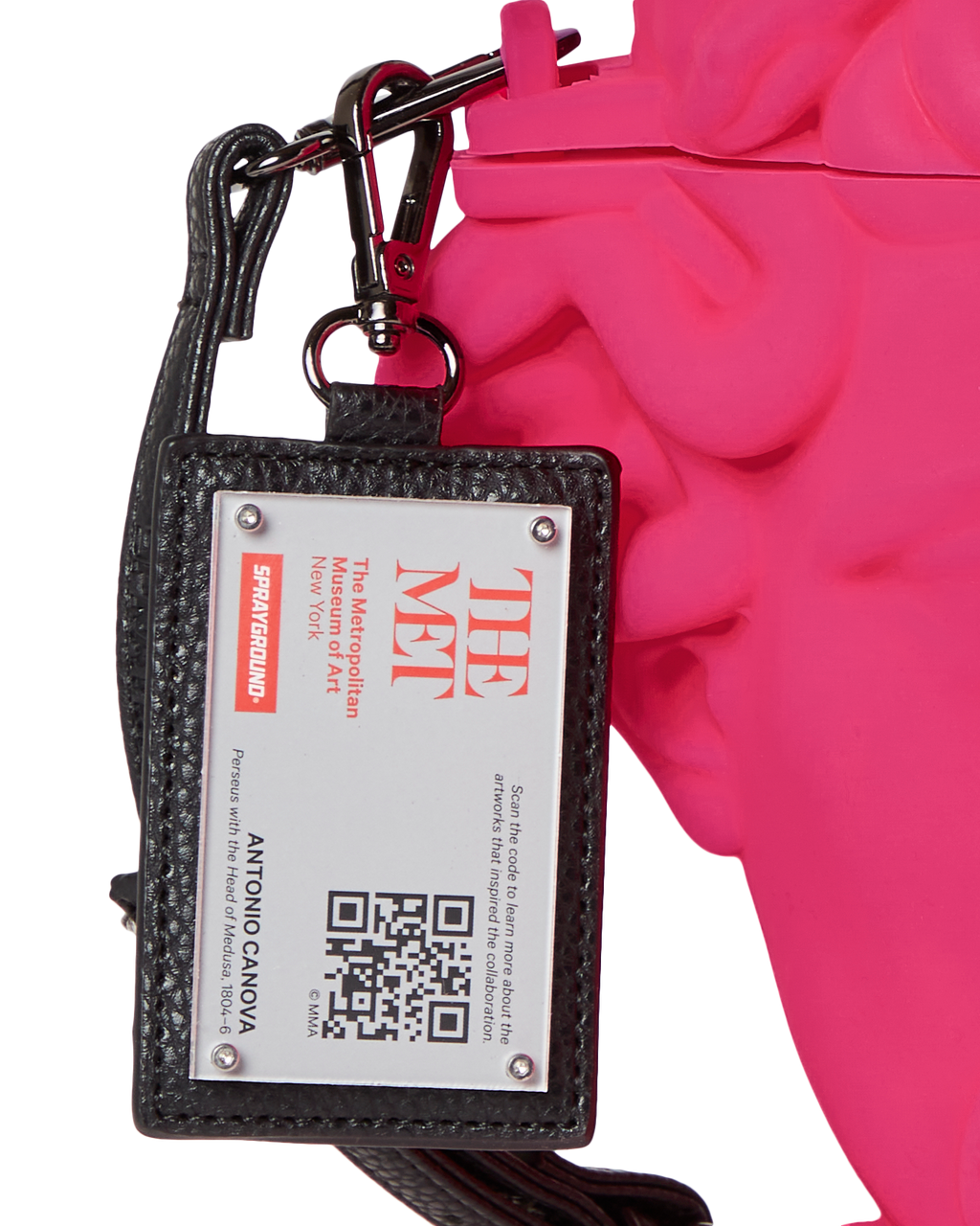 THE MET CANOVA MEDUSA HANDBAG (PINK)