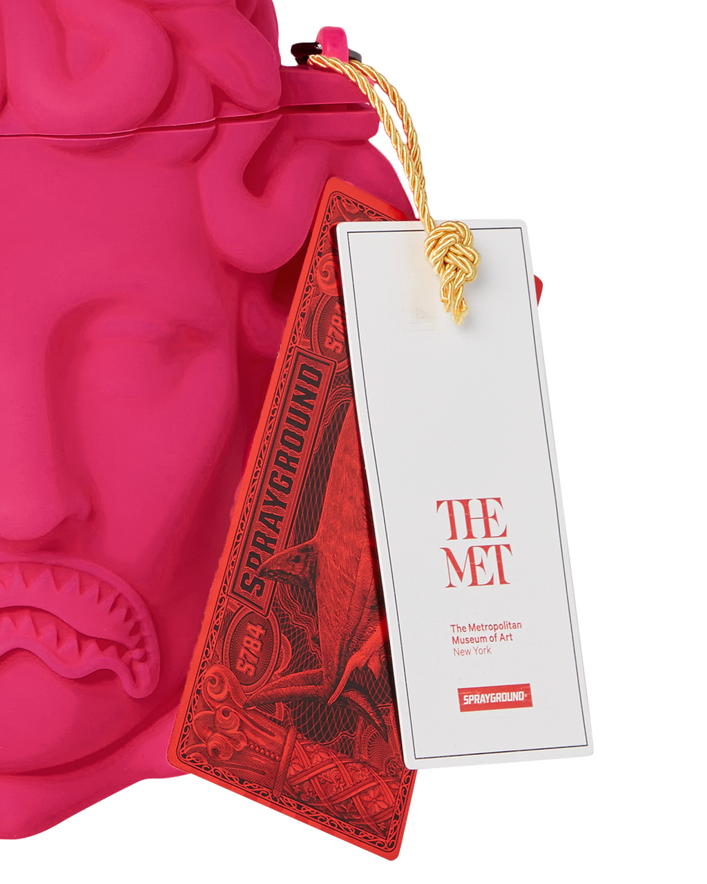 THE MET CANOVA MEDUSA HANDBAG (PINK)