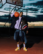 SHARKS IN PARIS BLUR EFFECT BACKPACK