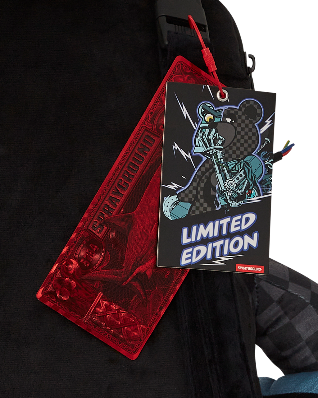 CYBORG ROBOANDROID TERMINATOR MONEYBEAR BACKPACK