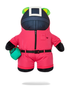 SQUID GAME COLLAB PINK SOLDIERS BEAR BACKPACK