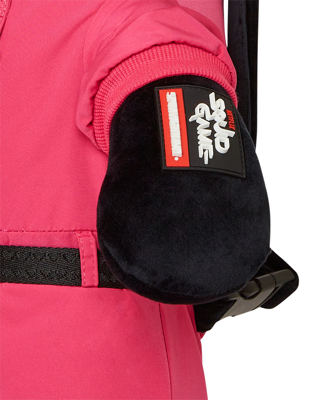 SQUID GAME COLLAB PINK SOLDIERS BEAR BACKPACK