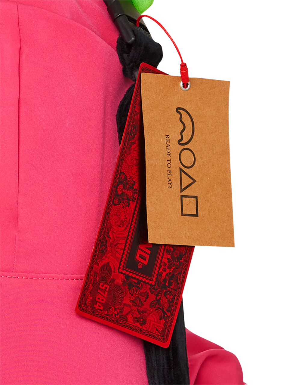 SQUID GAME COLLAB PINK SOLDIERS BEAR BACKPACK