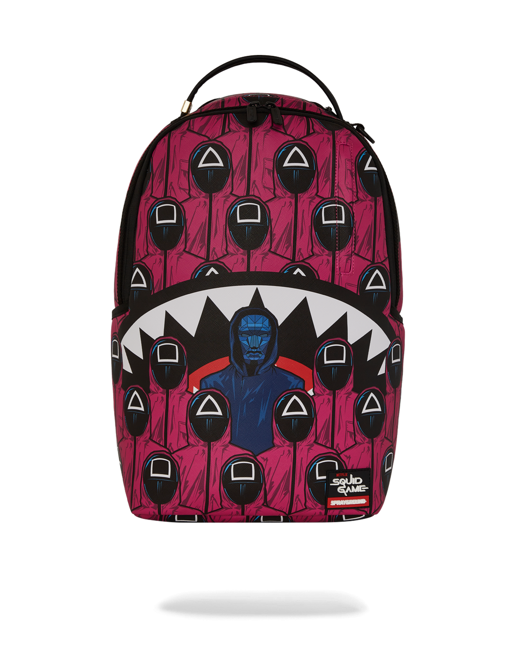 SQUID GAME COLLAB FRONT MAN & PINK GUARD SHARKS BACKPACK