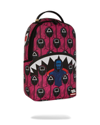 SQUID GAME COLLAB FRONT MAN & PINK GUARD SHARKS BACKPACK