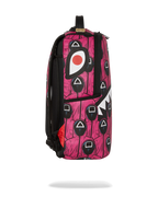 SQUID GAME COLLAB FRONT MAN & PINK GUARD SHARKS BACKPACK