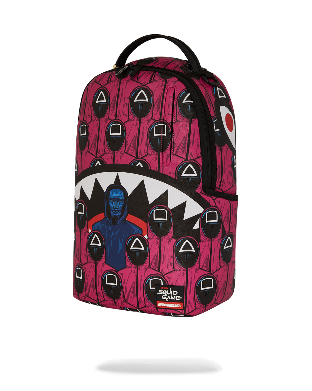 SQUID GAME COLLAB FRONT MAN & PINK GUARD SHARKS BACKPACK