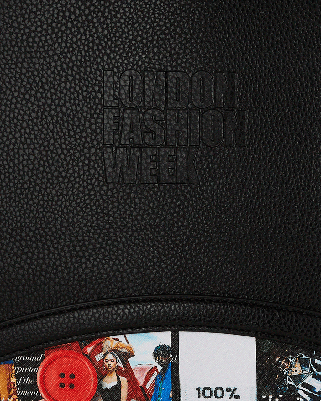 LONDON FASHION WEEK MOODBOARD MONTAGE BACKPACK
