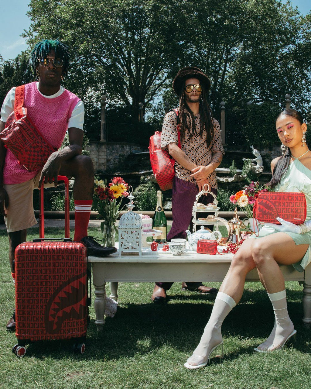 VENI VIDI VICI SHARKNAUTICS HARDSHELL CARRY-ON LUGGAGE