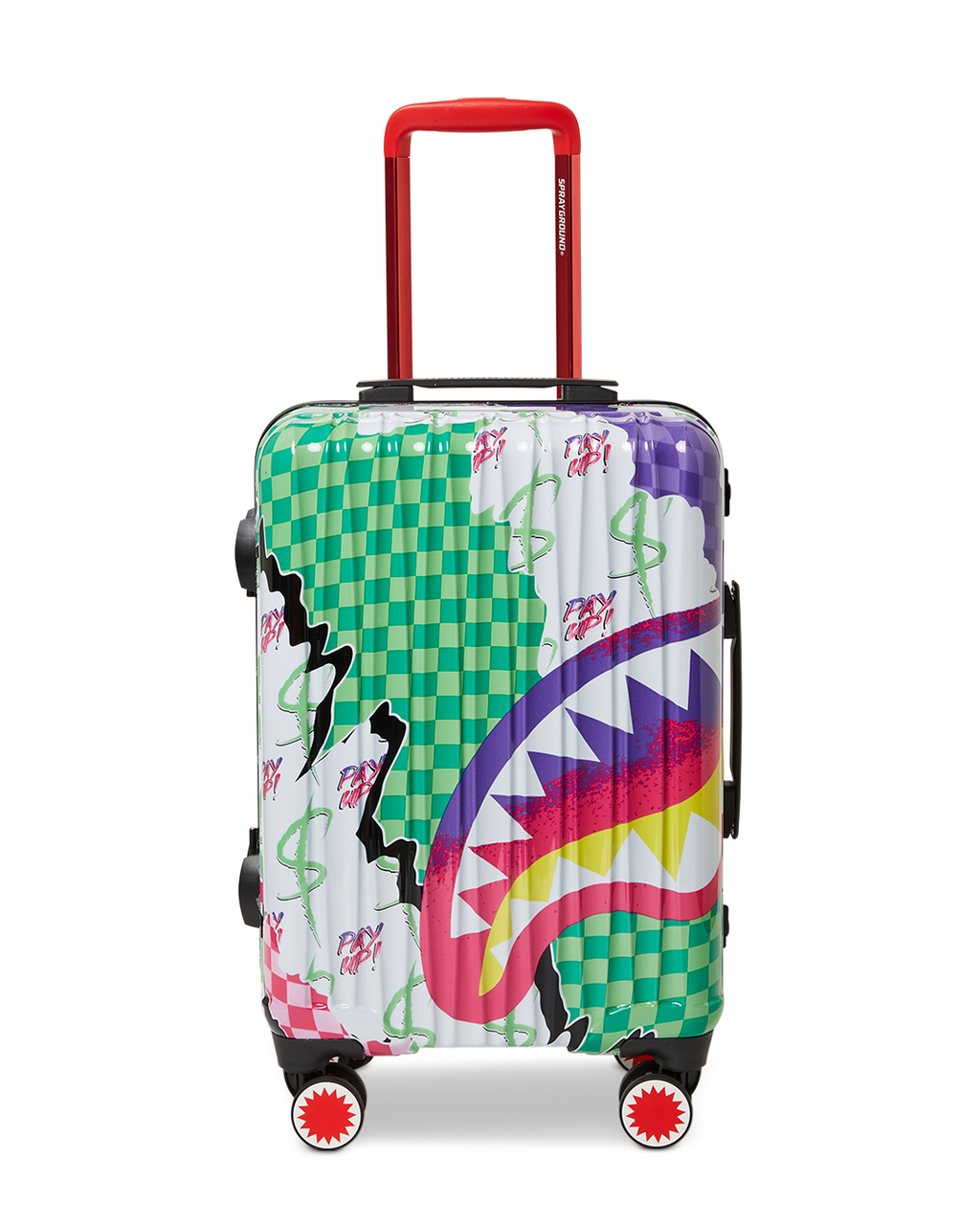 DREAMY TECHNICOLOR SHARKNAUTICS HARDSHELL CARRY-ON LUGGAGE