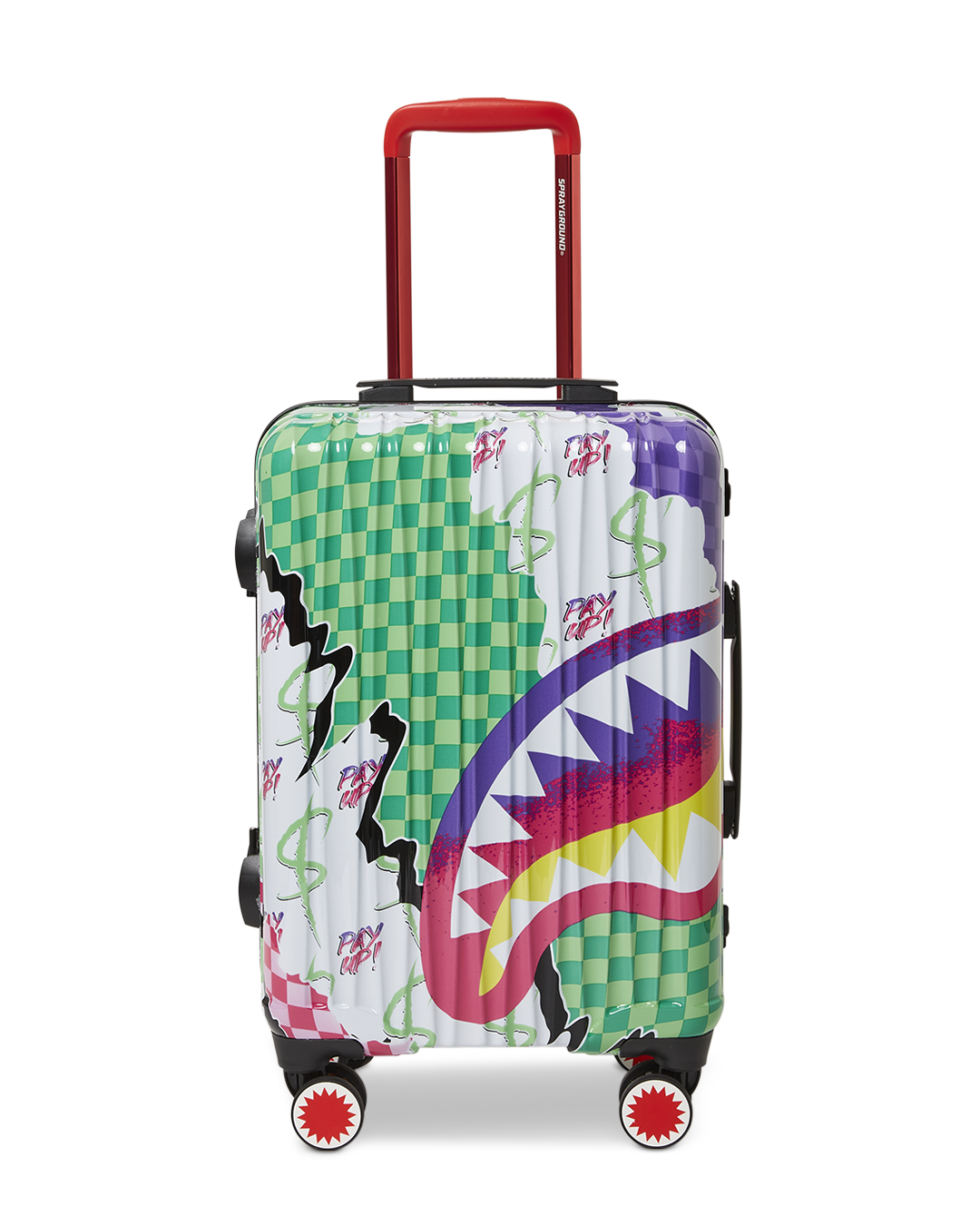 DREAMY TECHNICOLOR SHARKNAUTICS HARDSHELL CARRY-ON LUGGAGE