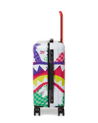 DREAMY TECHNICOLOR SHARKNAUTICS HARDSHELL CARRY-ON LUGGAGE