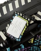 A.I. PATH TO THE FUTURE III HARDSHELL CARRY-ON LUGGAGE - SANDFLOWER COLLAB