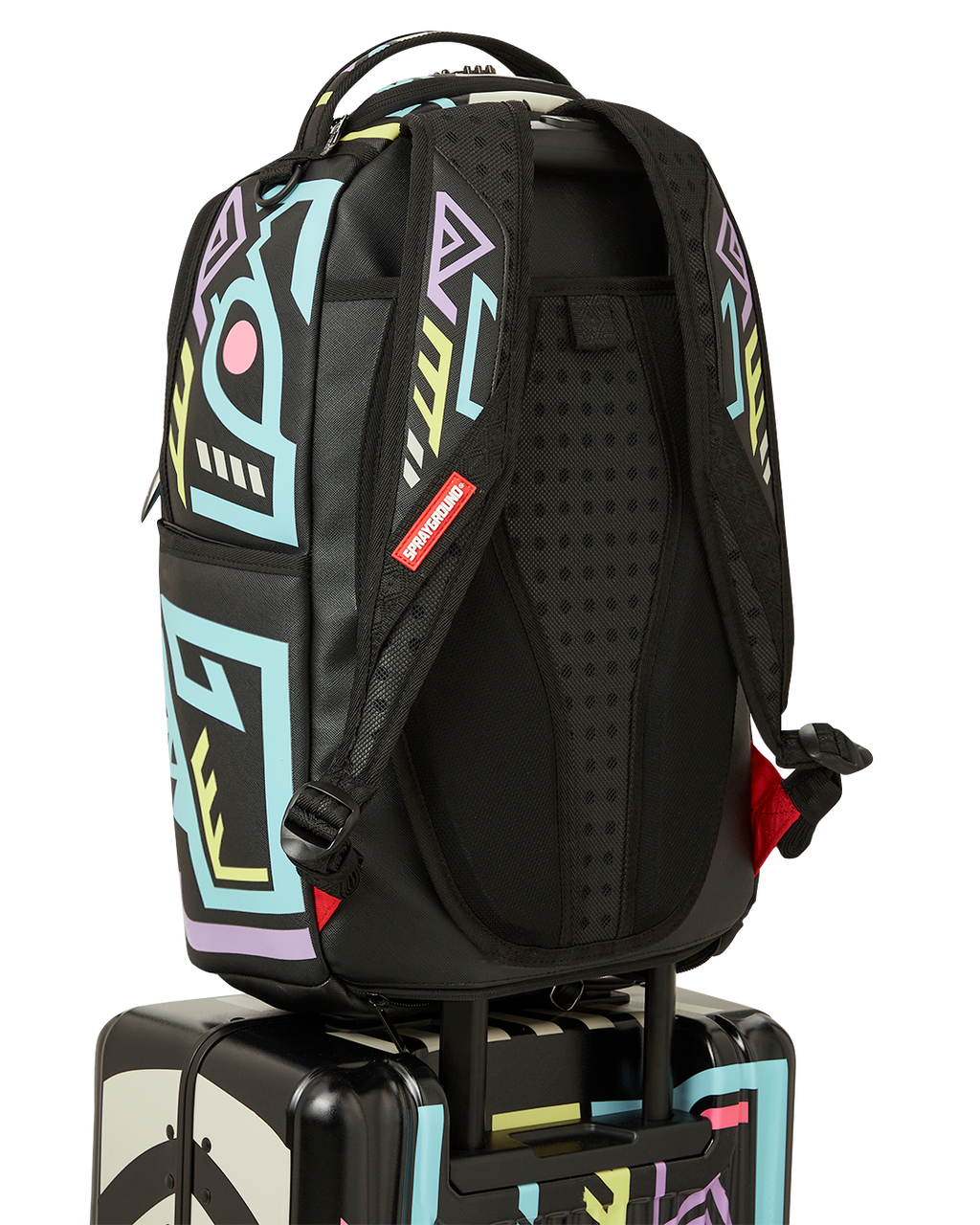 A.I. PATH TO THE FUTURE III HARDSHELL CARRY-ON LUGGAGE - SANDFLOWER COLLAB