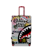 CREATE ANOTHER DAY SHARKNAUTICS HARDSHELL FULL-SIZE LUGGAGE