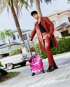 AFTERGLOW SKYGLOW SHARKNAUTICS HARDSHELL CARRY-ON LUGGAGE