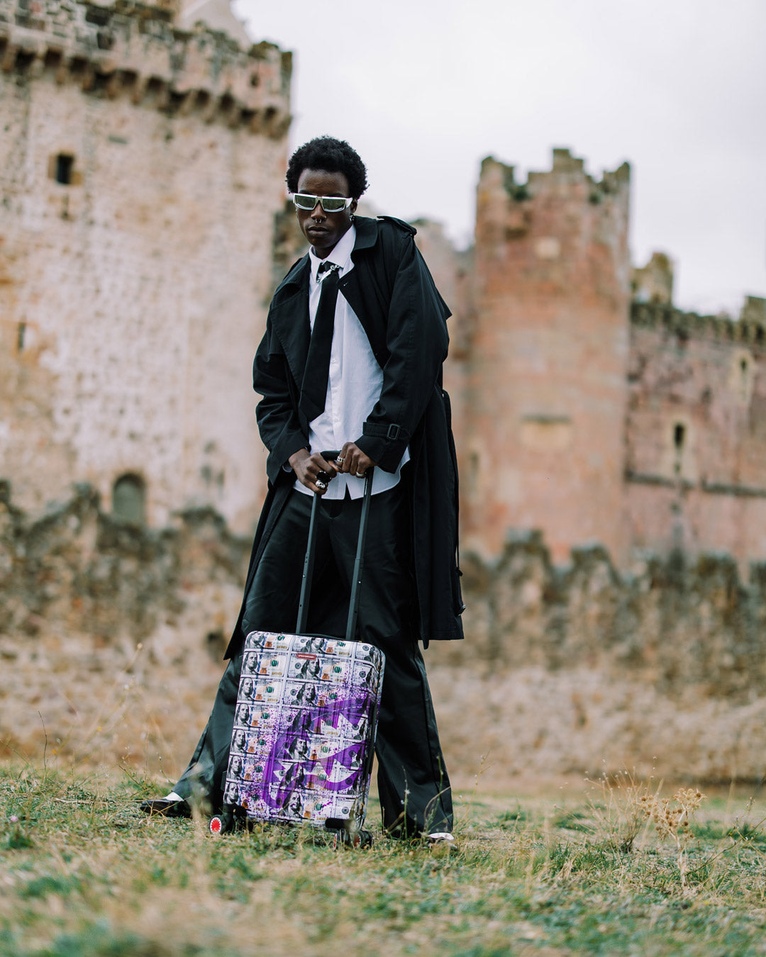 BILLIONS IN THE BANK HARD SHELL CARRY-ON LUGGAGE