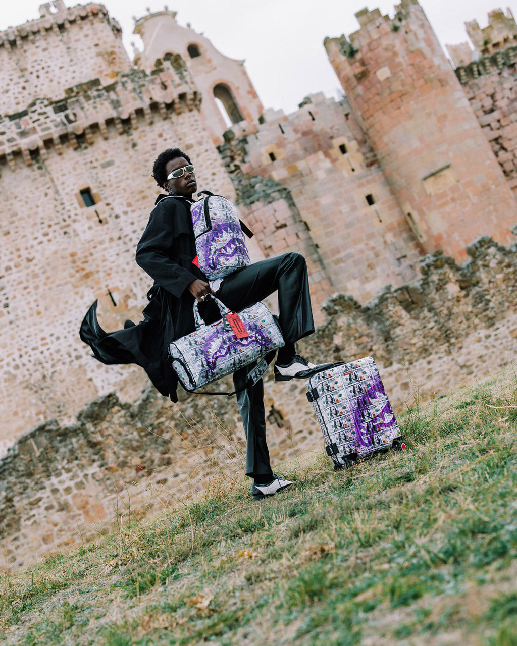 BILLIONS IN THE BANK HARD SHELL CARRY-ON LUGGAGE