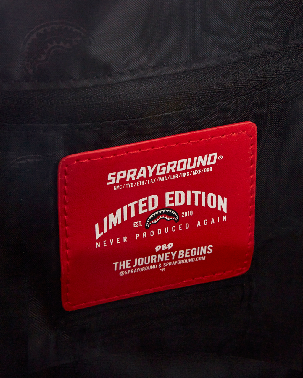 3AM PINK DRIP TUBE DUFFLE