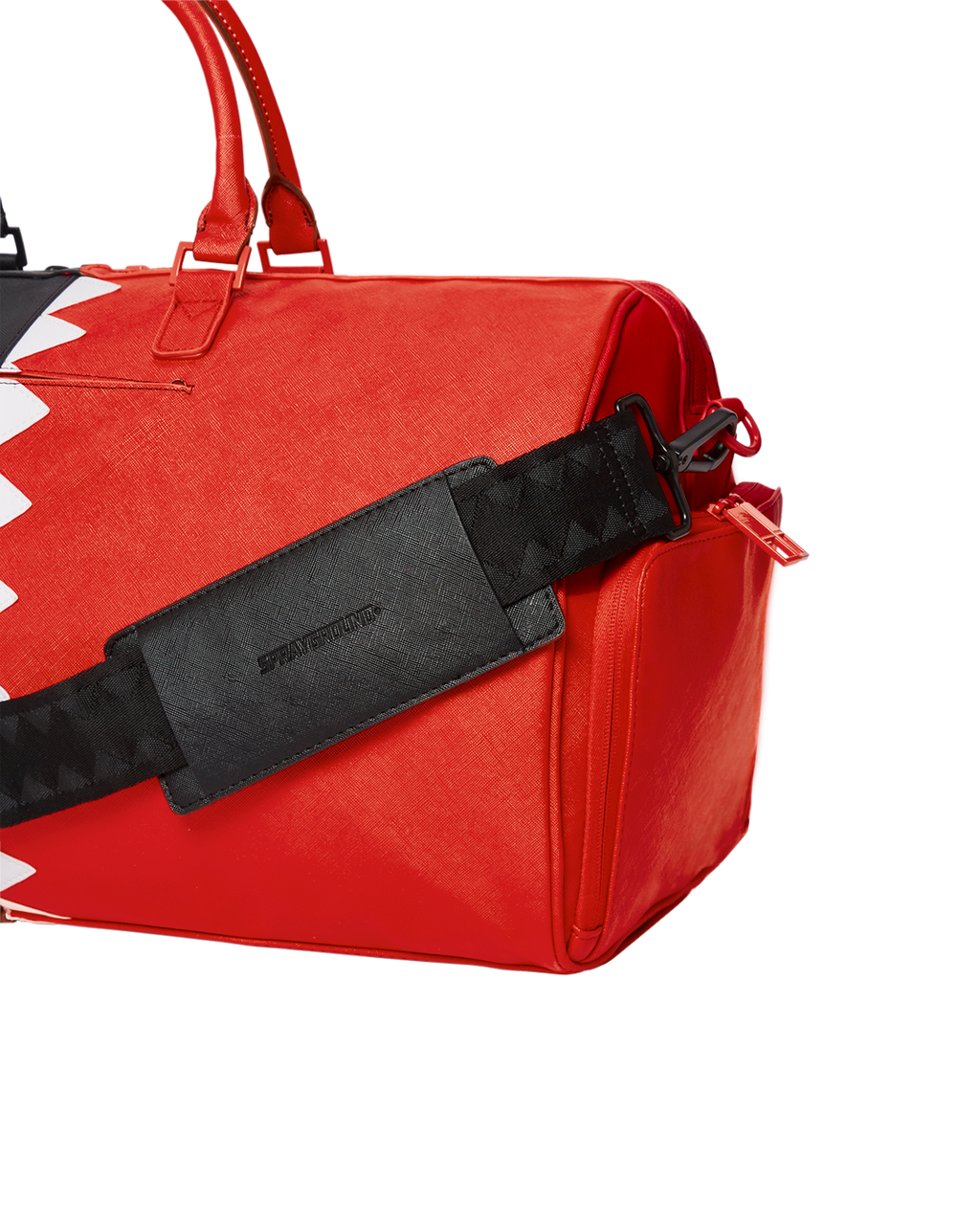 VERTICAL SHARK CUT & SEW DUFFLE