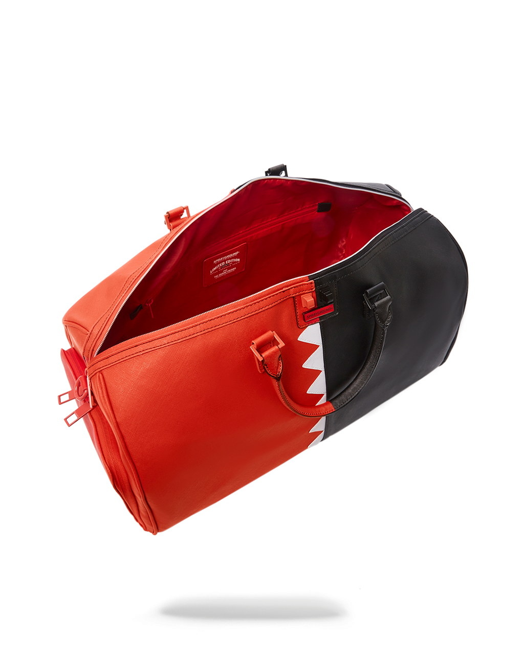 VERTICAL SHARK CUT & SEW DUFFLE